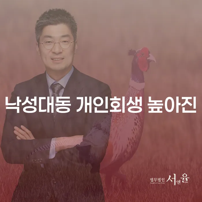 낙성대동 개인회생 높아진